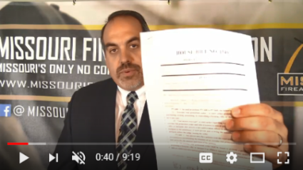 Video Update on “Red Flag Gun Seizure” Legislation — TAKE ACTION!