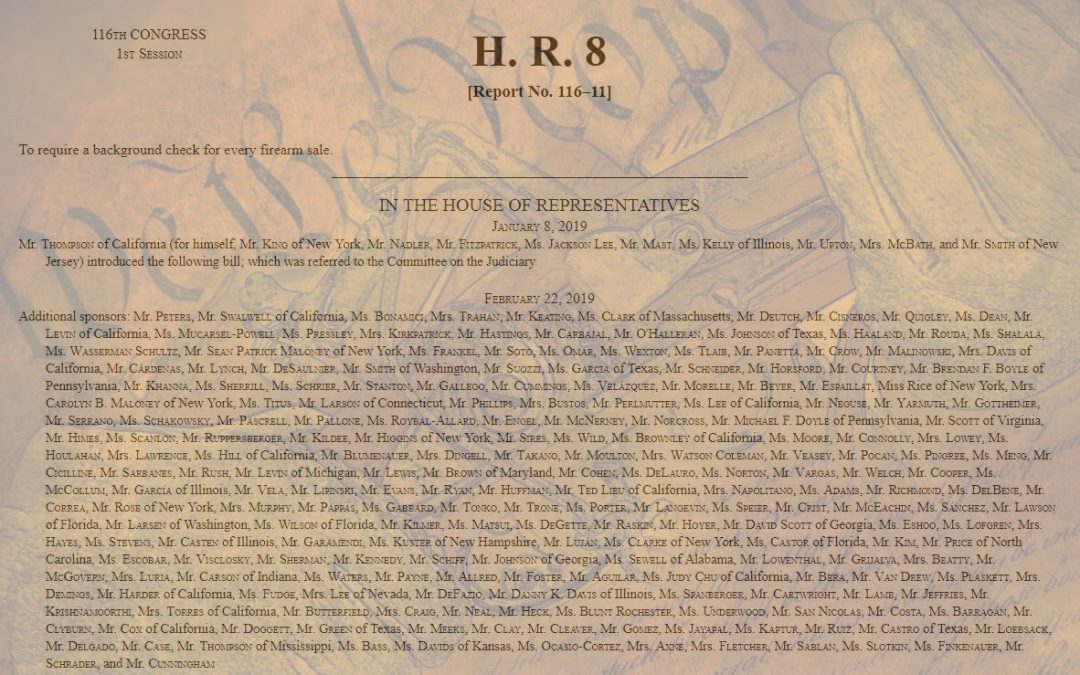 Congress Voting on National Gun Registry This Week!