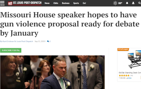 Speaker Haahr Caving Under the Pressure – Take Action!