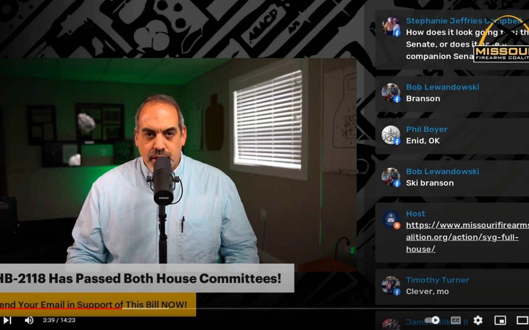 Video Update: House Bill 2118 is Ready for a Floor Vote!