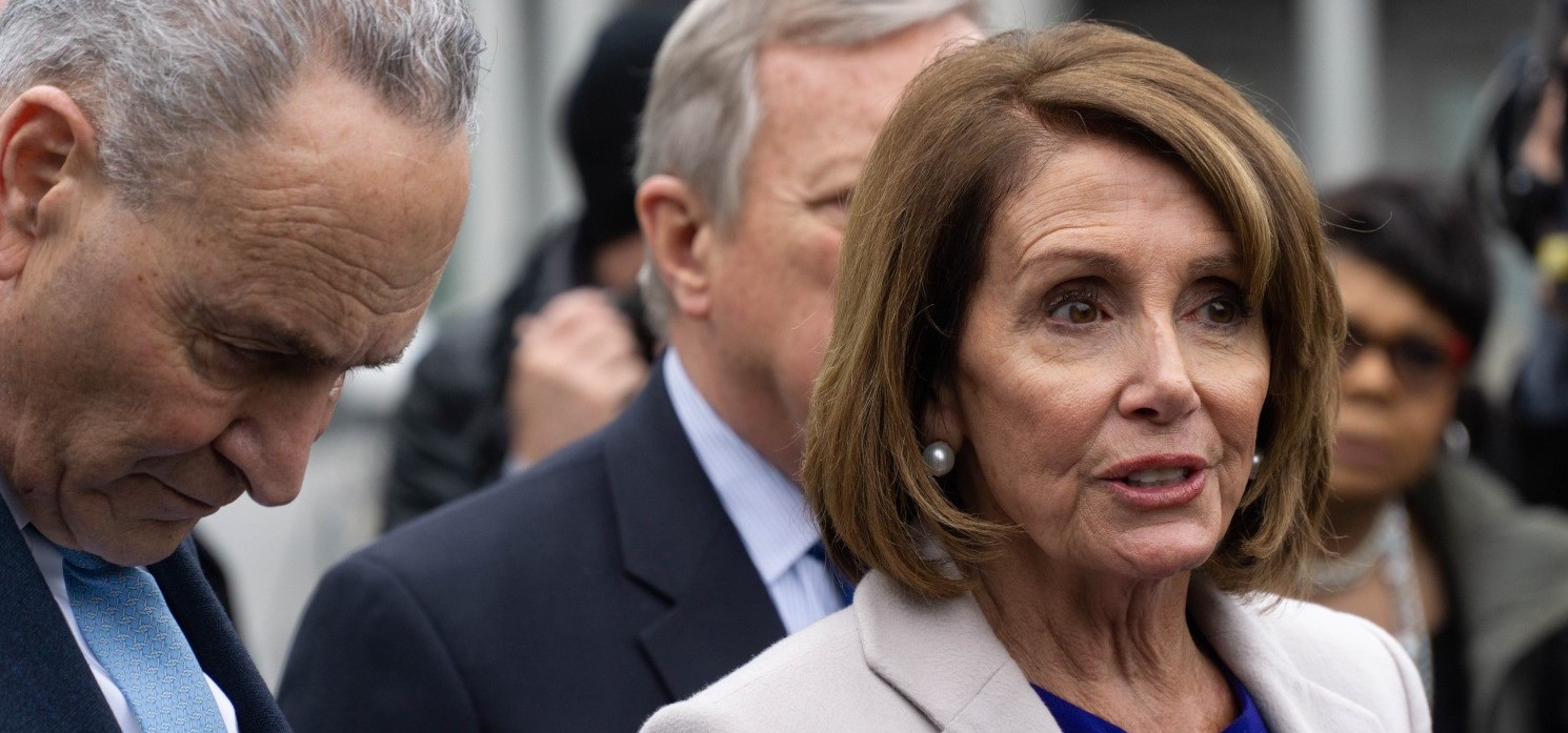 Washington,,D.c.,,January,4,2019:,Democratic,Leaders,Address,The,Media