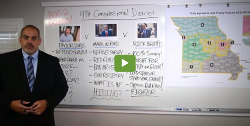 Video: Rick Brattin v Mark Alford for the 4th Congressional