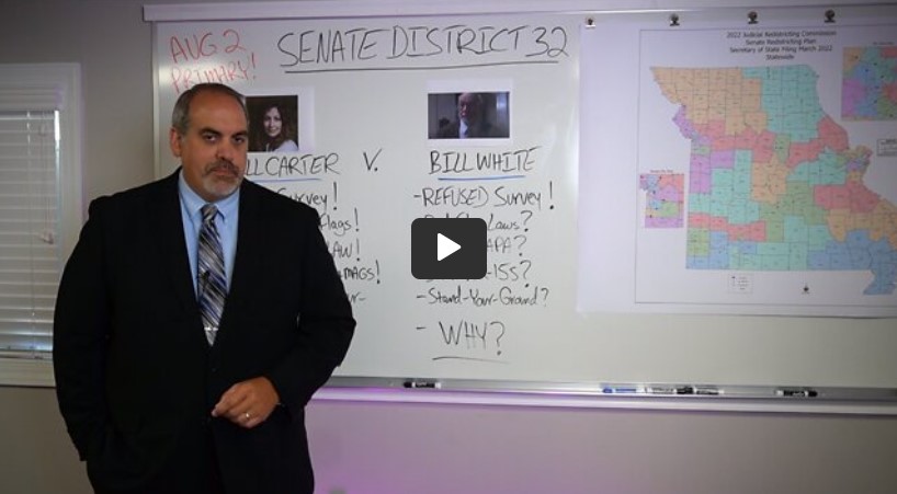 Senate District 32 Video: Bill White v Jill Carter on the 2nd Amendment?