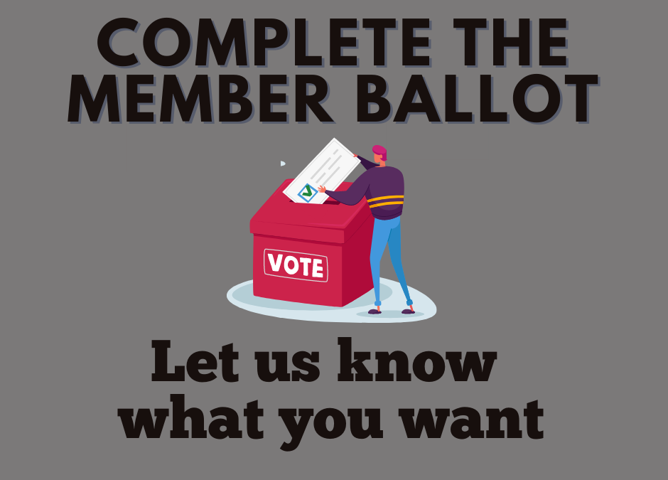 YOUR OFFICIAL MOFC Membership Ballot is Here!