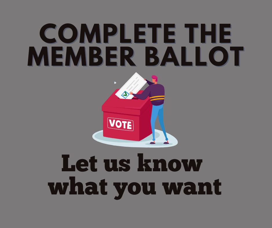 Complete the Member Ballot