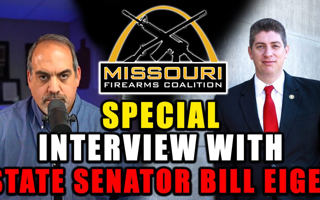 Video Interview: Sen. Bill Eigel on Red Flag Gun Seizures!