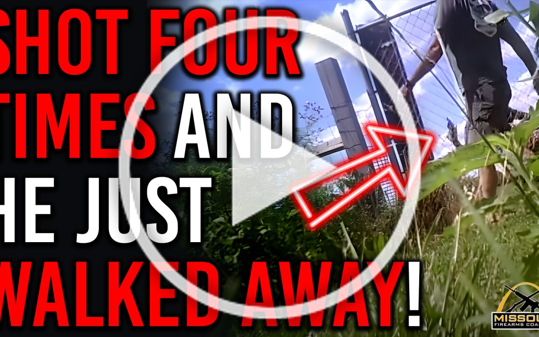 Video Report: Shot Four Times, and He Just Walked Away!