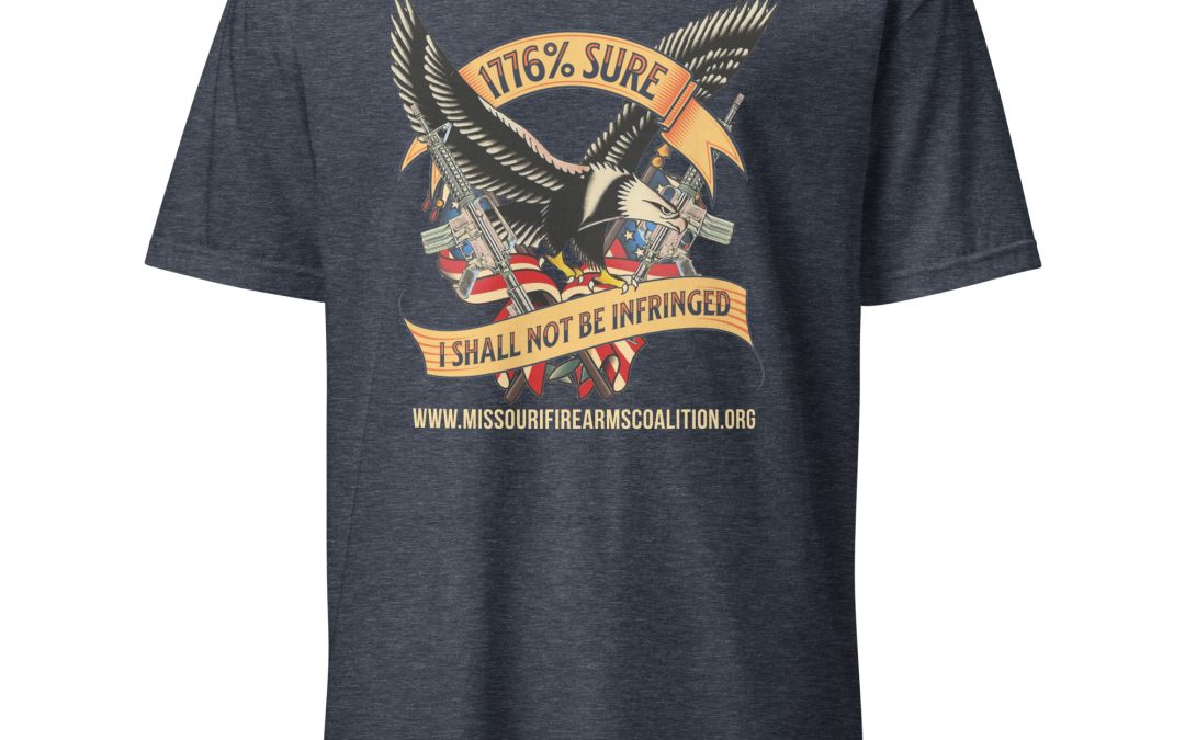 Supersoft – Short-Sleeve – Unisex – Gold Text -“I’m 1776% Sure”