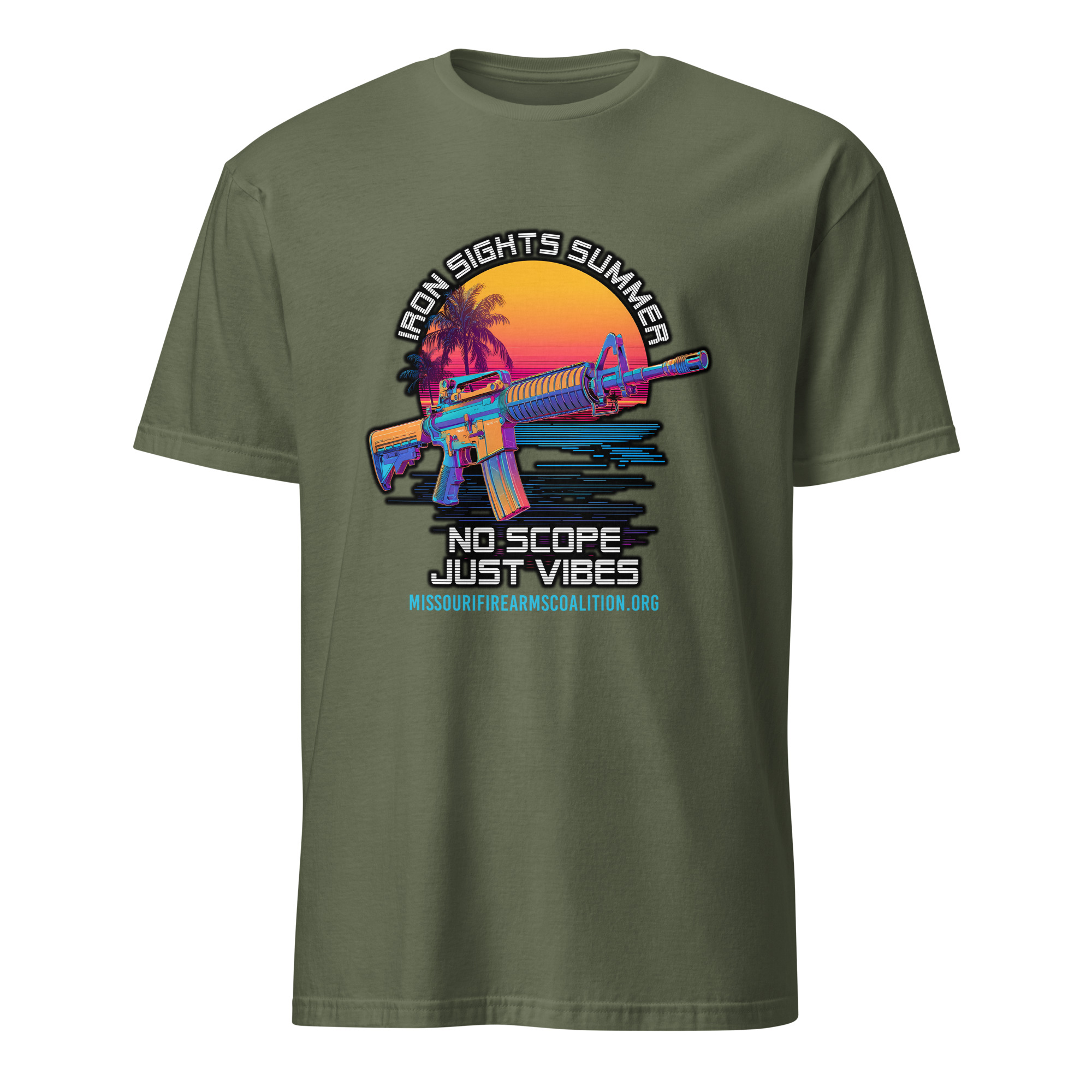 Supersoft – Short Sleeve – Unisex – “No Scope Summer” - Image 3