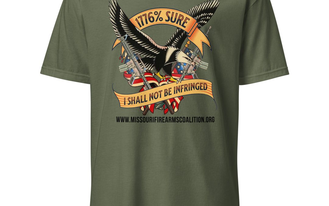 Supersoft – Short-Sleeve – Unisex – Black Text “I’m 1776% Sure”