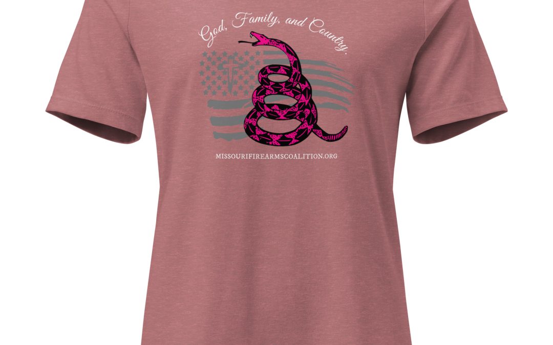 Supersoft – Short Sleeve – Women’s – White Text – God, Family and Country