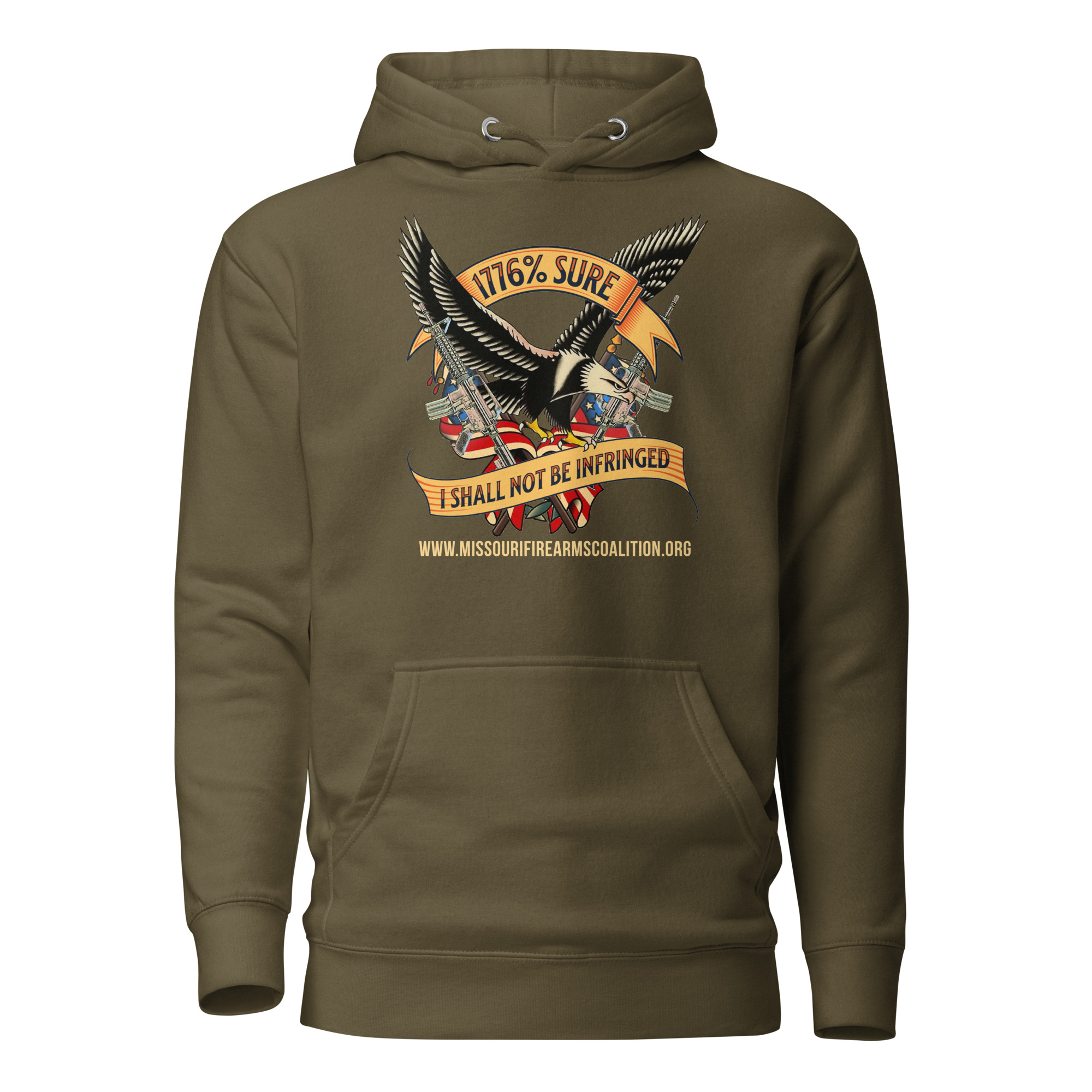 1776% Sure - Unisex Hoodie - Image 7