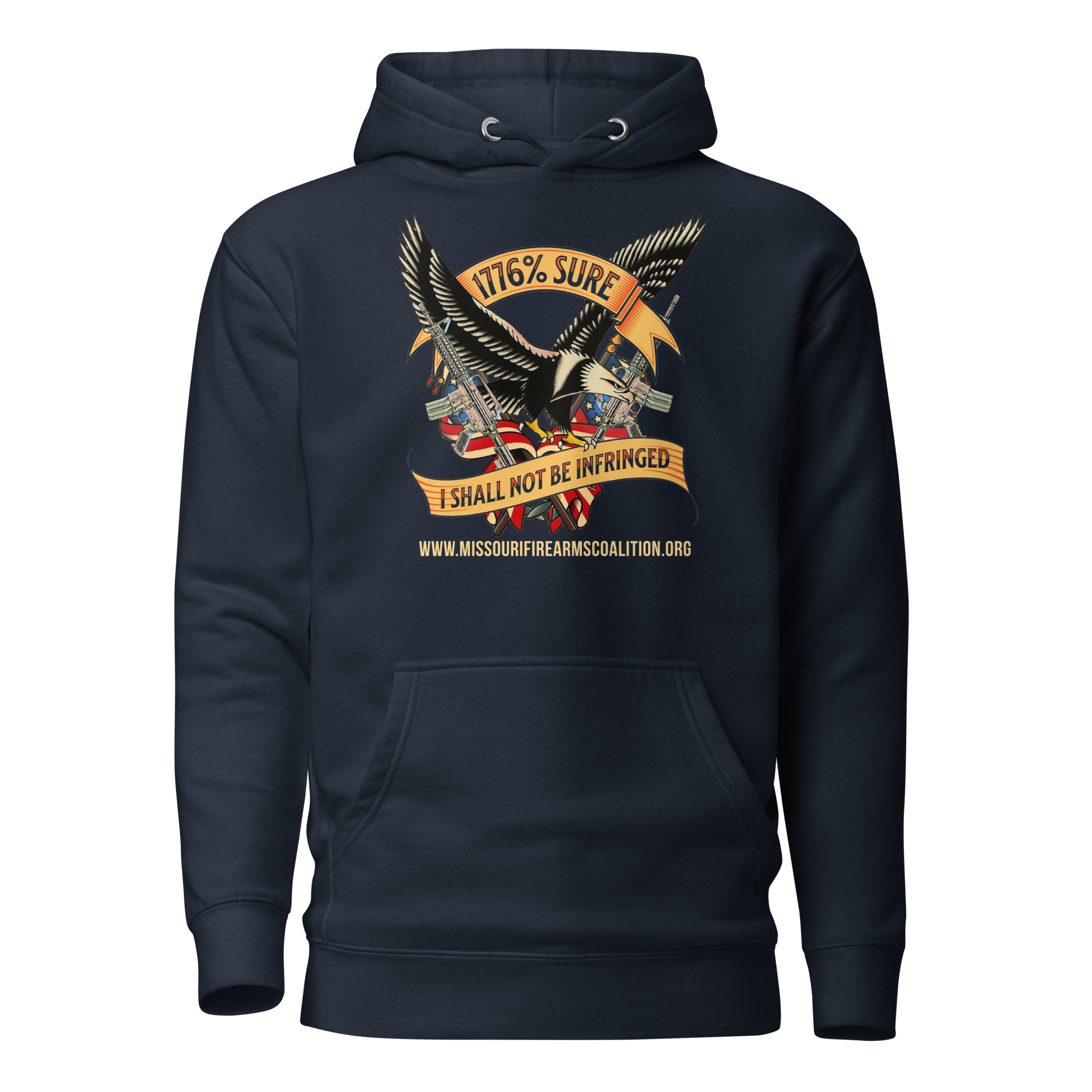 1776% Sure - Unisex Hoodie - Image 3
