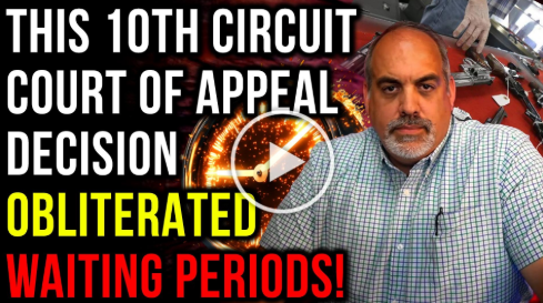 😍 BREAKING: 10th Circuit STRIKES DOWN Waiting Periods!