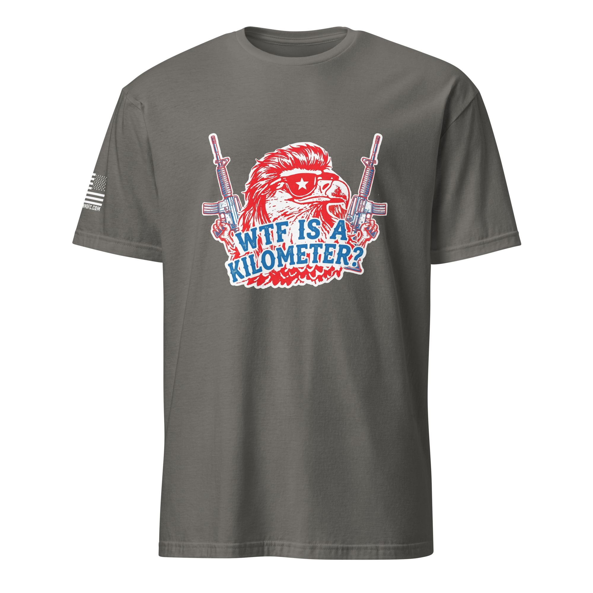 Supersoft – Short Sleeve – Unisex – "WTF Is A Kilometer” - Image 9