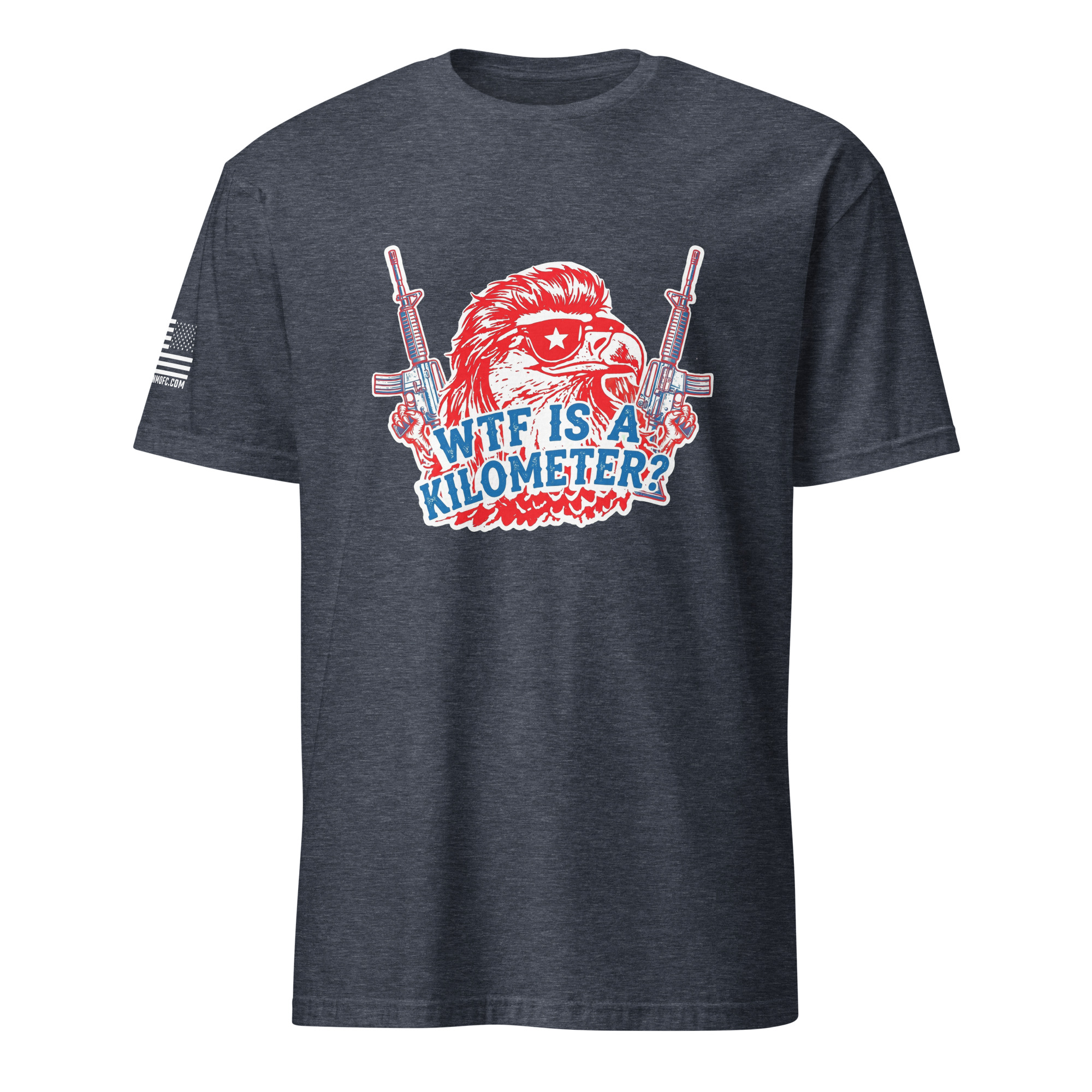 Supersoft – Short Sleeve – Unisex – "WTF Is A Kilometer” - Image 5