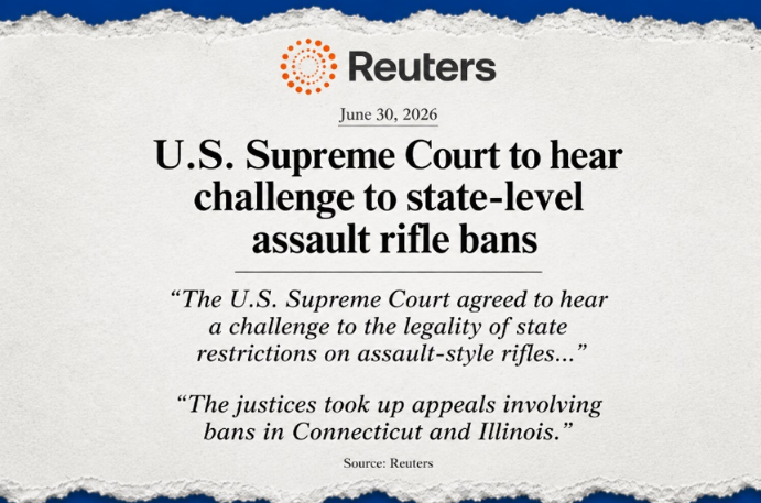 Breaking: U.S. Supreme Court to Hear AR-15 Ban Case!